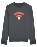 WiFi la Micul Dejun Bluză mânecă lungă Unisex Rise
