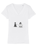 SHAMAN KING - brothers Tricou mânecă scurtă guler V Damă Evoker
