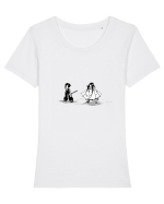 SHAMAN KING - brothers Tricou mânecă scurtă guler larg fitted Damă Expresser