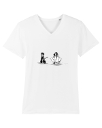 SHAMAN KING - brothers Tricou mânecă scurtă guler V Bărbat Presenter