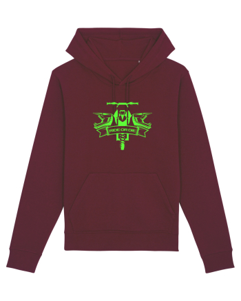 Ride or Die black Burgundy