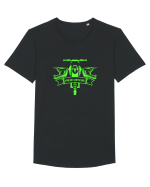 Ride or Die black Tricou mânecă scurtă guler larg Bărbat Skater