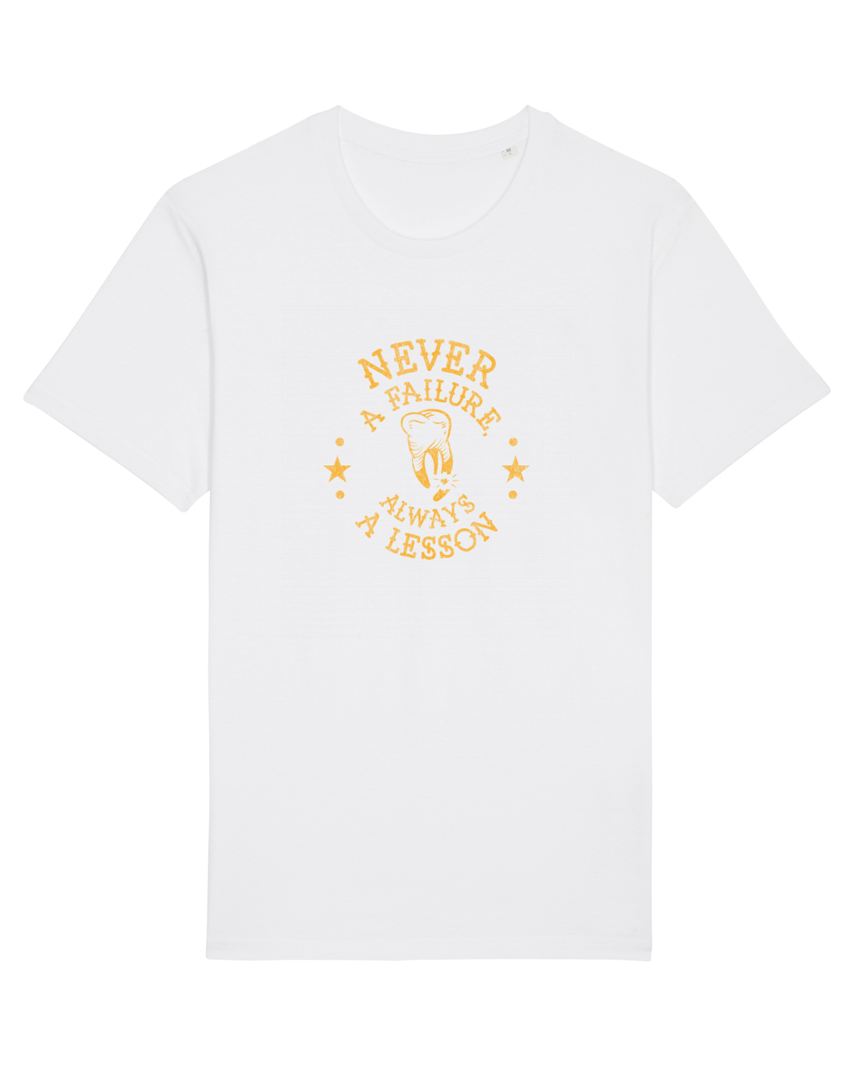 Tricou mânecă scurtă Unisex Rocker White