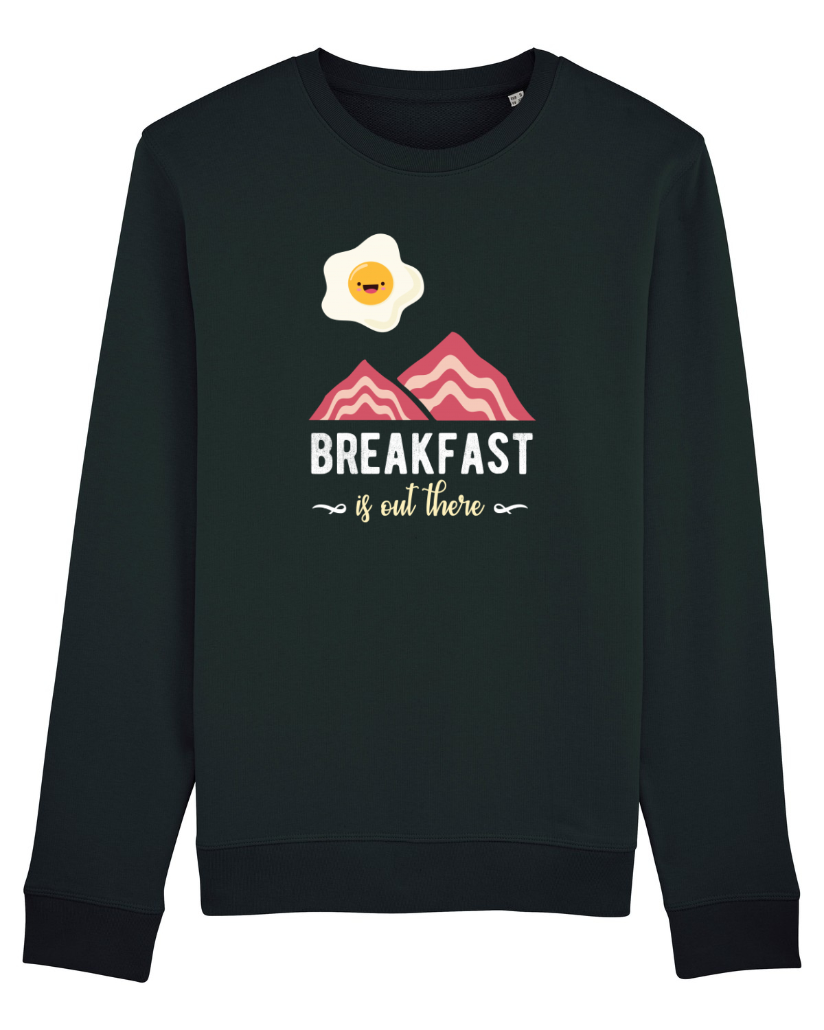 Bluză mânecă lungă Unisex Rise Black