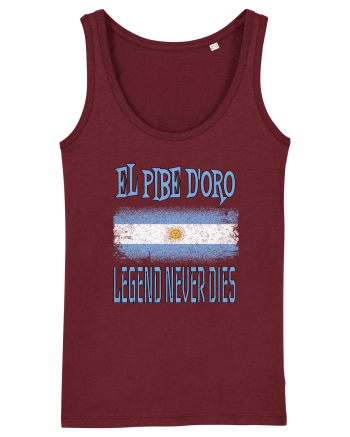 El Pibe D'Oro Legend Never Dies Burgundy