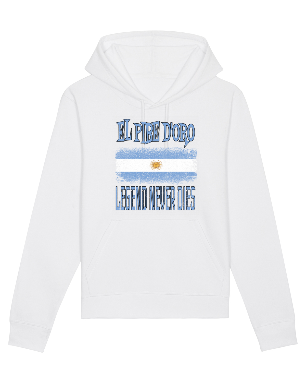 Hanorac Unisex Drummer White