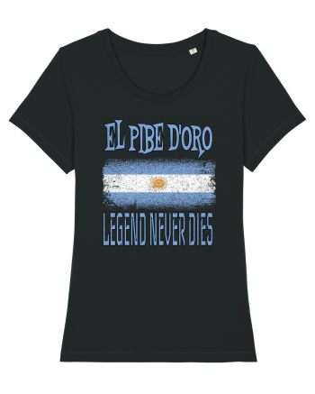 El Pibe D'Oro Legend Never Dies Black