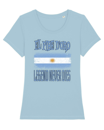 El Pibe D'Oro Legend Never Dies Sky Blue