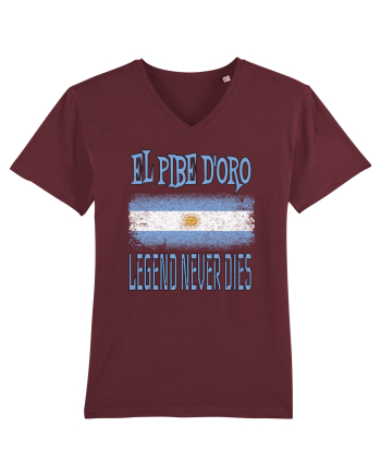 El Pibe D'Oro Legend Never Dies Burgundy