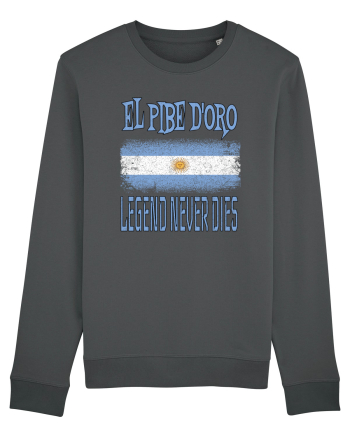 El Pibe D'Oro Legend Never Dies Anthracite