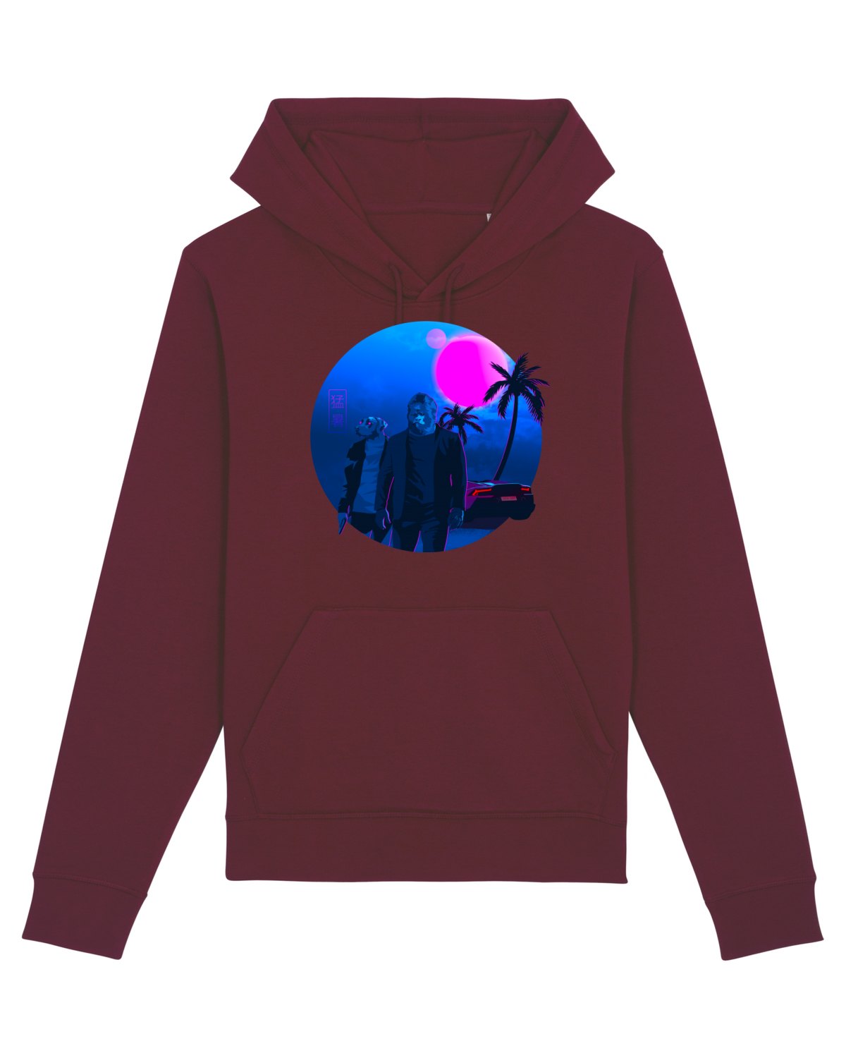 Hanorac Unisex Drummer Burgundy