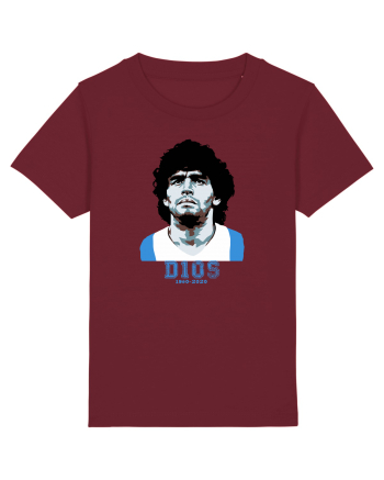 Maradona D10S.  Burgundy