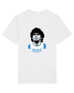 Maradona D10S.  Tricou mânecă scurtă Unisex Rocker