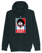 D. A. Maradona  Hanorac cu fermoar Unisex Connector