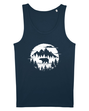 Ursul Brun în Pădure Navy