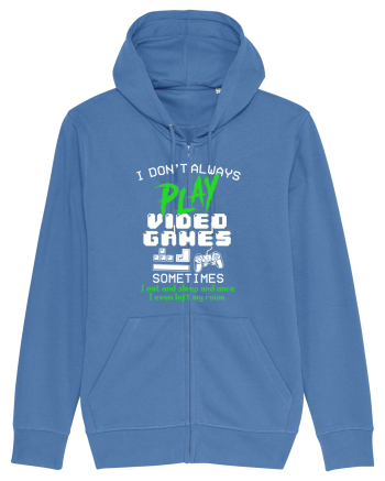 Play Video Games Bright Blue
