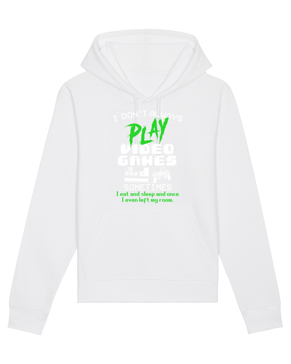 Hanorac Unisex Drummer White
