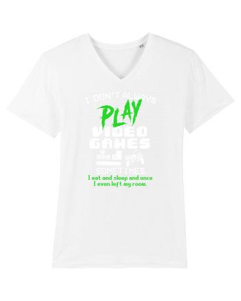 Play Video Games White