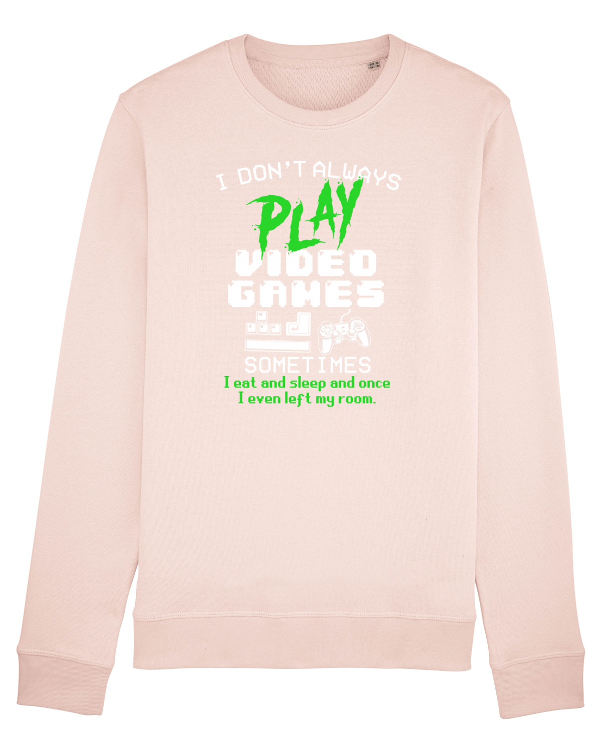 Bluză mânecă lungă Unisex Rise Candy Pink
