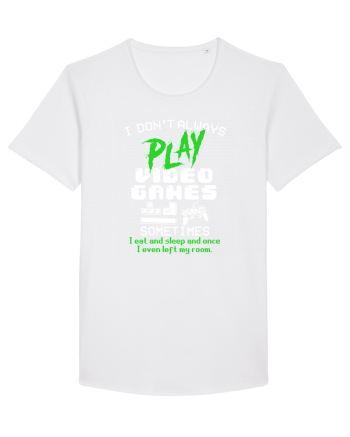 Play Video Games White