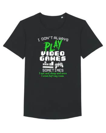 Play Video Games Black