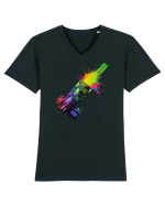 Used Camera Tricou mânecă scurtă guler V Bărbat Presenter