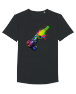 Used Camera Tricou mânecă scurtă guler larg Bărbat Skater