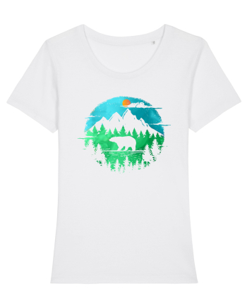 Ursul Brun în Pădure White