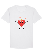 Let me hug you Tricou mânecă scurtă guler larg Bărbat Skater