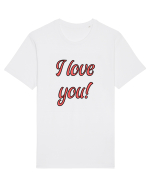 I love you Tricou mânecă scurtă Unisex Rocker