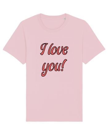 I love you Cotton Pink