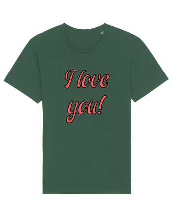I love you Bottle Green