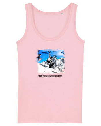 IT`S SNOWBOARDING TIME Cotton Pink