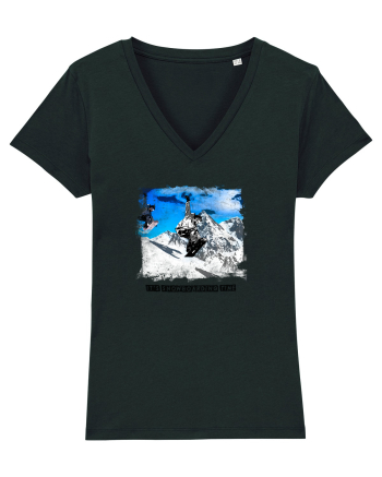 IT`S SNOWBOARDING TIME Black