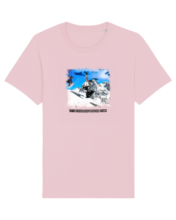 IT`S SNOWBOARDING TIME Cotton Pink