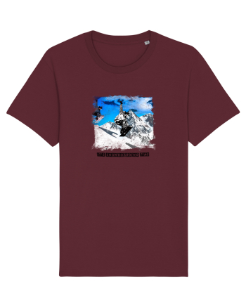 IT`S SNOWBOARDING TIME Burgundy