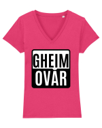 Game Over - gheim ovar Tricou mânecă scurtă guler V Damă Evoker