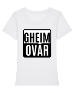 Game Over - gheim ovar Tricou mânecă scurtă guler larg fitted Damă Expresser