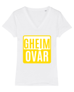 Game Over - gheim ovar Tricou mânecă scurtă guler V Damă Evoker