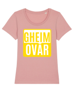 Game Over - gheim ovar Tricou mânecă scurtă guler larg fitted Damă Expresser