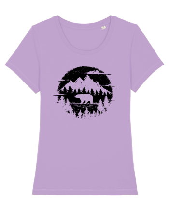 Ursul Brun în Pădure Lavender Dawn