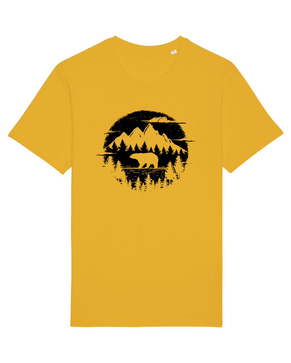 Tricou mânecă scurtă Unisex Rocker Spectra Yellow
