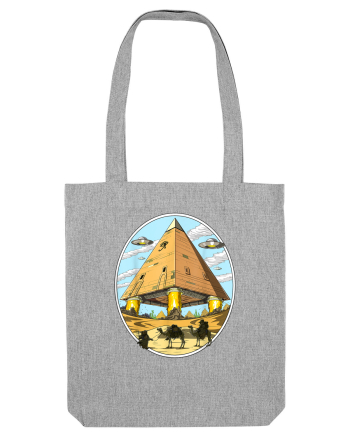 Alien Egyptian Pyramids Heather Grey