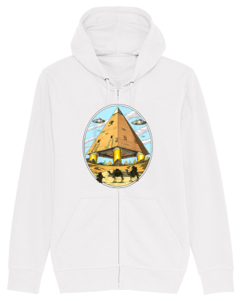 Alien Egyptian Pyramids White