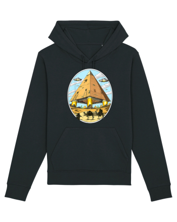 Alien Egyptian Pyramids Black