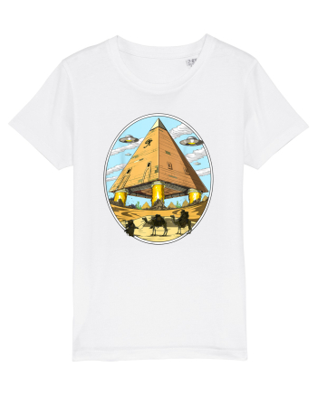 Alien Egyptian Pyramids White