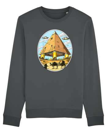 Alien Egyptian Pyramids Anthracite