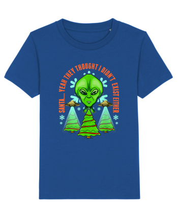 Alien Funny Christmas Tree  Majorelle Blue