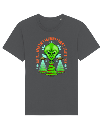 Alien Funny Christmas Tree  Anthracite