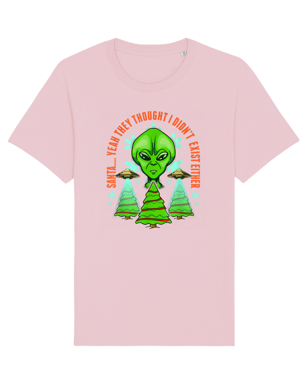 Tricou mânecă scurtă Unisex Rocker Cotton Pink